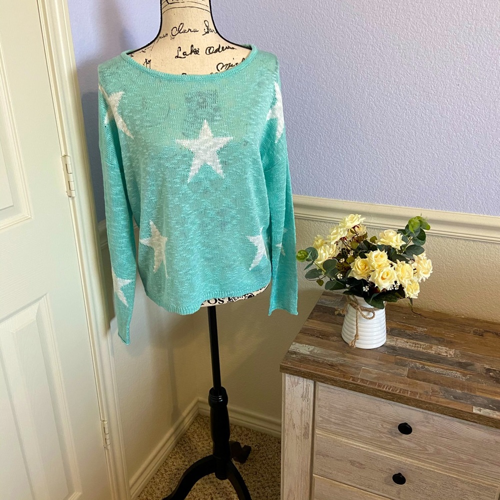 Hem & Thread loose knit beachy sweater